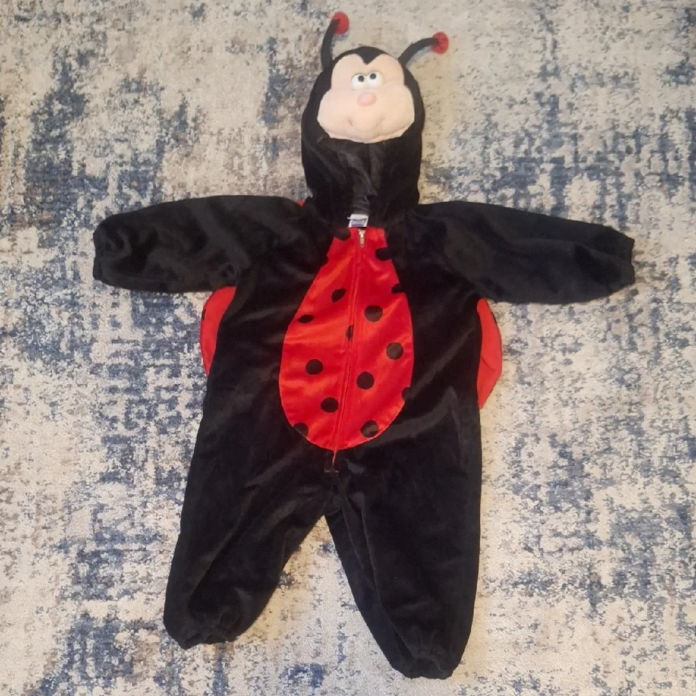 Making Believe Ladybug Costume Baby XS (6–12 Months)